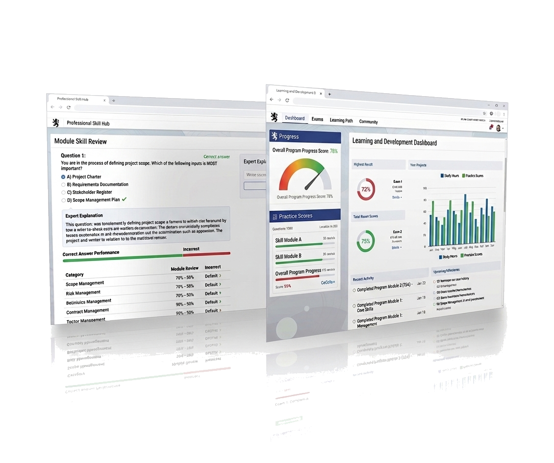 Neurodiagnostic Exam progress dashboard preview